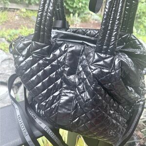 Peloton x Oliver Thomas Black Quilted Kitchen Sink Tote - new/ never used